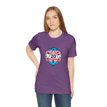 Trans Pride D20 - Unisex Jersey Short Sleeve Tee