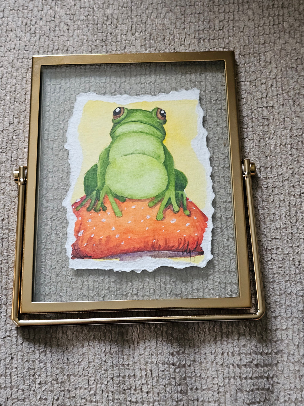 Original Painting - Sir Frogbert the Bold