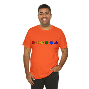 Pride Dice - Unisex Jersey Short Sleeve Tee