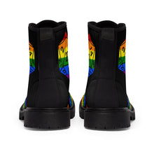 Rainbow Pride D20 - Women's Canvas Boots