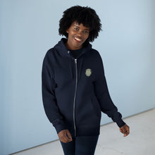 Zip Hoodie — "What An Absolute Shit Show" Vintage Crest Graphic
