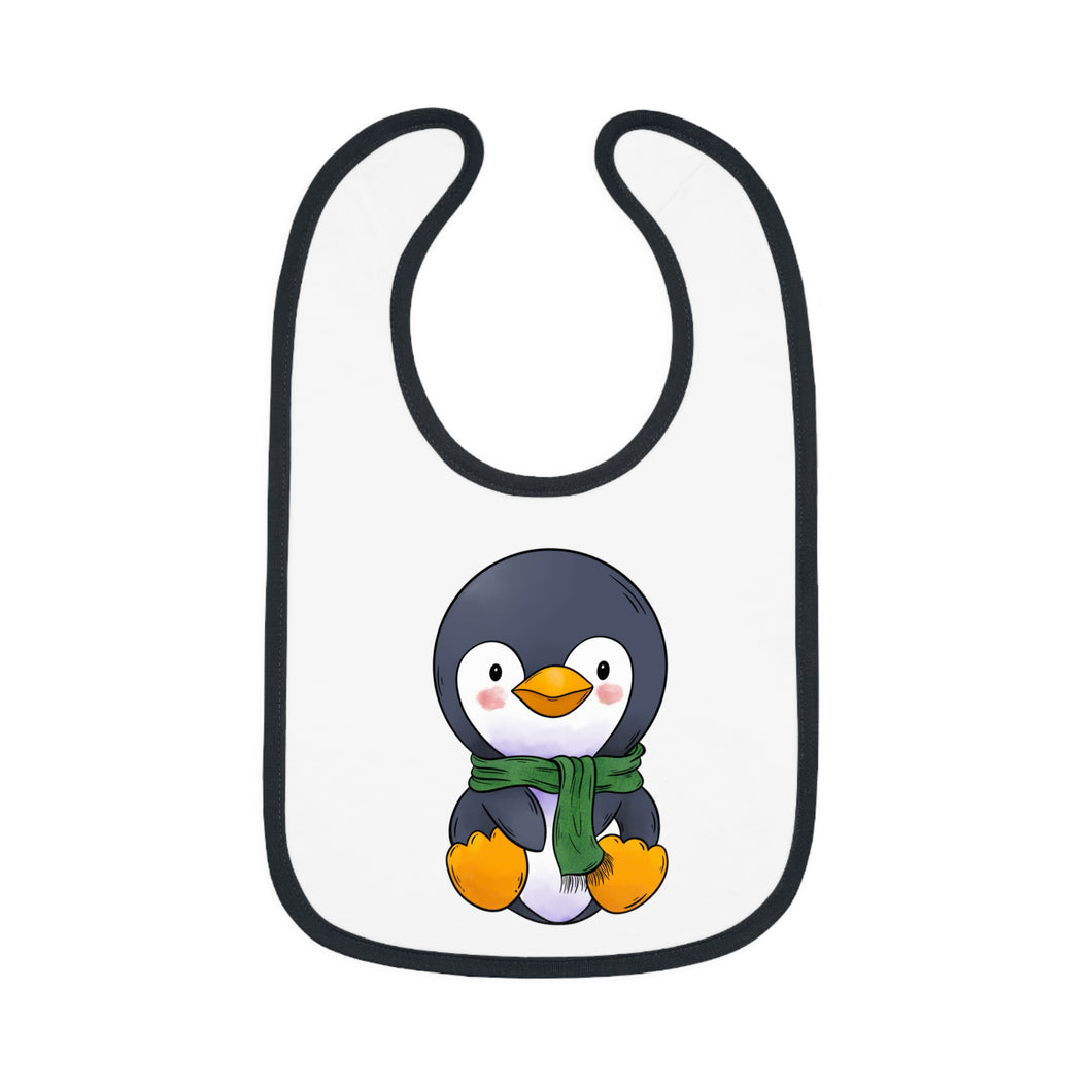 Winter Penguin - Baby Bib