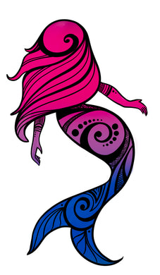 Pride Mermaid - bi