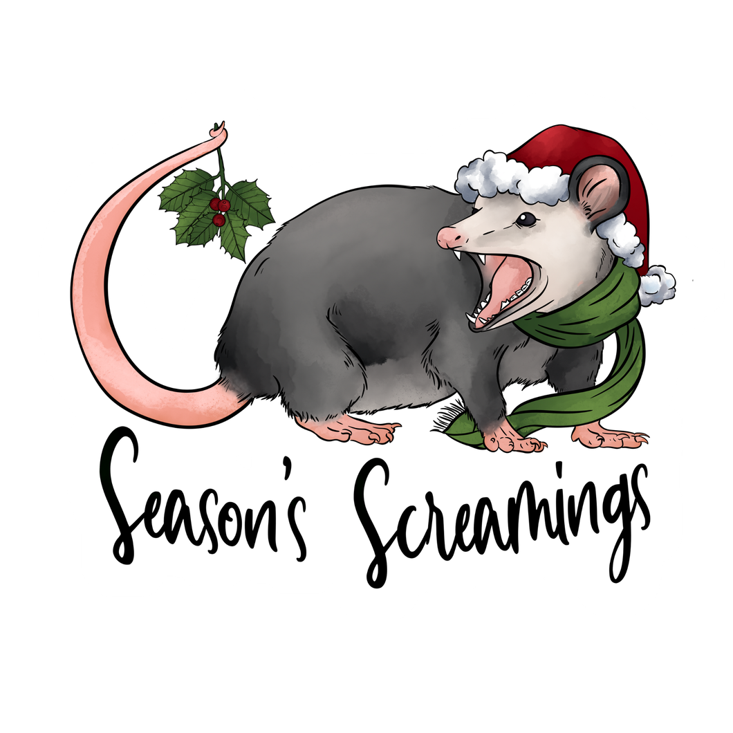 Season's Screamings Sticker