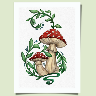 Amanita and Vine
