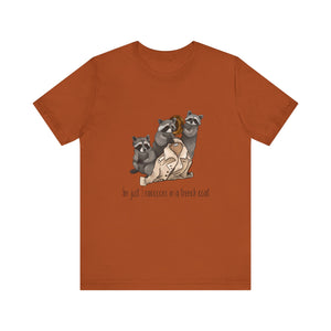 Three Raccoons - Unisex Jersey Short Sleeve Tee