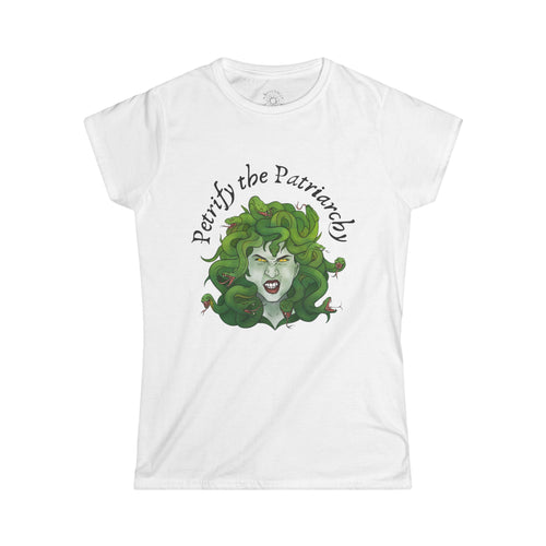 Empowerment Women's Tee - 'Petrify the Patriarchy' Graphic