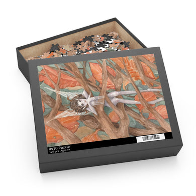 Jigsaw Puzzle — Autumn Pixie 120/252/500-Piece