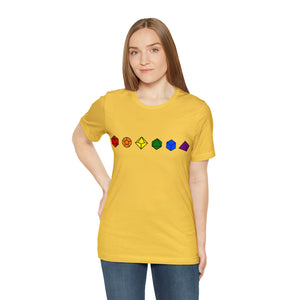 Pride Dice - Unisex Jersey Short Sleeve Tee