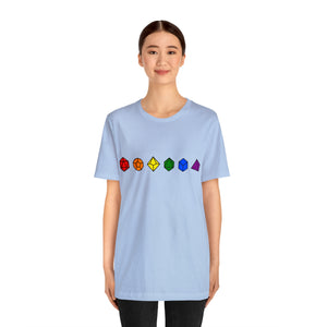 Pride Dice - Unisex Jersey Short Sleeve Tee