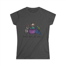 Girls will be girls - Woodland Coven Women's Softstyle Tee