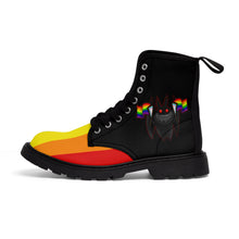 Pride Mothman - Men's Canvas Boots