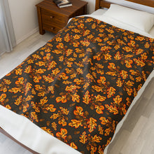 Autumn Oaks - Velveteen Plush Blanket