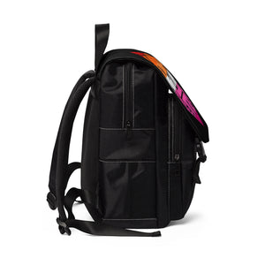 Lesbian Pride D20 -  Casual Shoulder Backpack