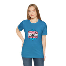 Trans Pride D20 - Unisex Jersey Short Sleeve Tee