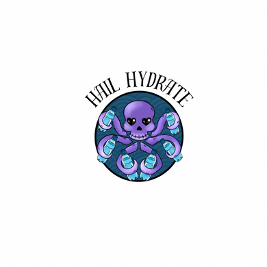 Hail Hydrate sticker