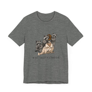 Three Raccoons - Unisex Jersey Short Sleeve Tee