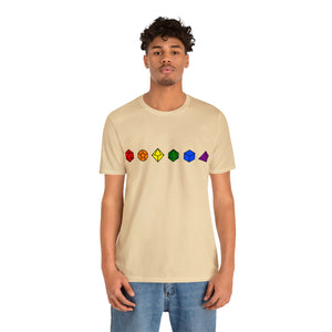 Pride Dice - Unisex Jersey Short Sleeve Tee