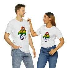 Rainbow Pride Dragon - Unisex Jersey Short Sleeve Tee