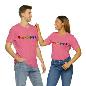 Pride Dice - Unisex Jersey Short Sleeve Tee