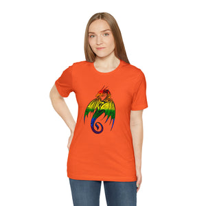 Rainbow Pride Dragon - Unisex Jersey Short Sleeve Tee