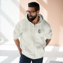 Zip Hoodie — "What An Absolute Shit Show" Vintage Crest Graphic