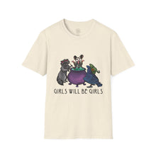 Girls Will Be Girls Witch Cat T-Shirt
