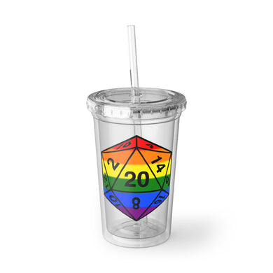 Rainbow Pride D20 - Insulated Cup