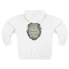 Zip Hoodie — "What An Absolute Shit Show" Vintage Crest Graphic