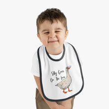 Silly Goose On The Loose - Baby Bib