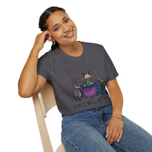 Girls Will Be Girls Witch Cat T-Shirt