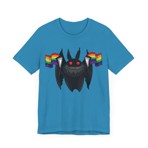 Pride Mothman Unisex Jersey Short Sleeve Tee