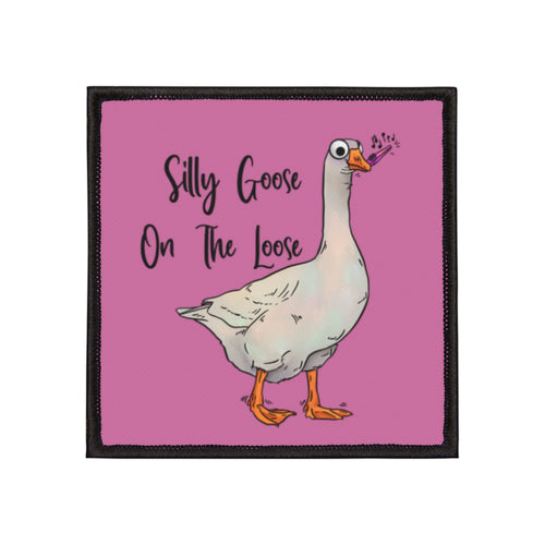 Silly Goose Iron-On Patch – Fun & Playful Embellishment for Jackets & Bags