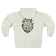 Zip Hoodie — "What An Absolute Shit Show" Vintage Crest Graphic
