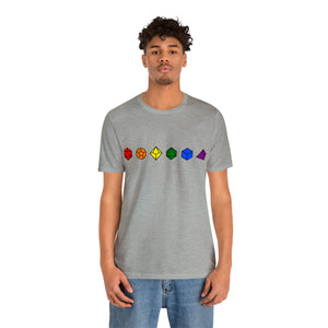 Pride Dice - Unisex Jersey Short Sleeve Tee