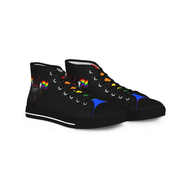 Happy Pride Moth High Top Sneakers