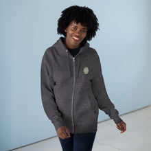 Zip Hoodie — "What An Absolute Shit Show" Vintage Crest Graphic