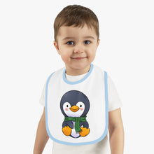 Winter Penguin - Baby Bib