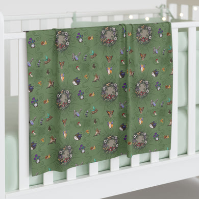 Fairy forest Baby Swaddle Blanket