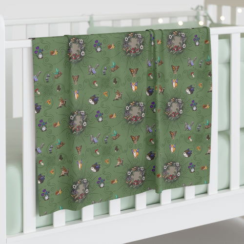 Fairy forest Baby Swaddle Blanket