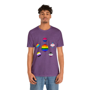 Pride Dice - Unisex Jersey Short Sleeve Tee