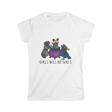 Girls will be girls - Woodland Coven Women's Softstyle Tee