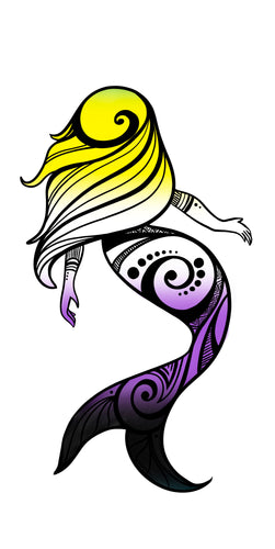 Pride Mermaid - nonbinary