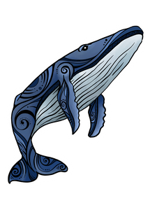 Spirit of the whale sticker