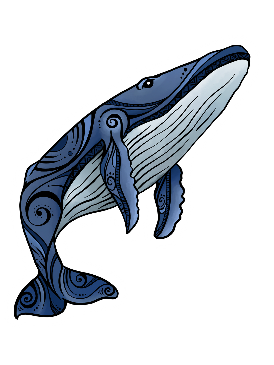 Spirit of the whale sticker