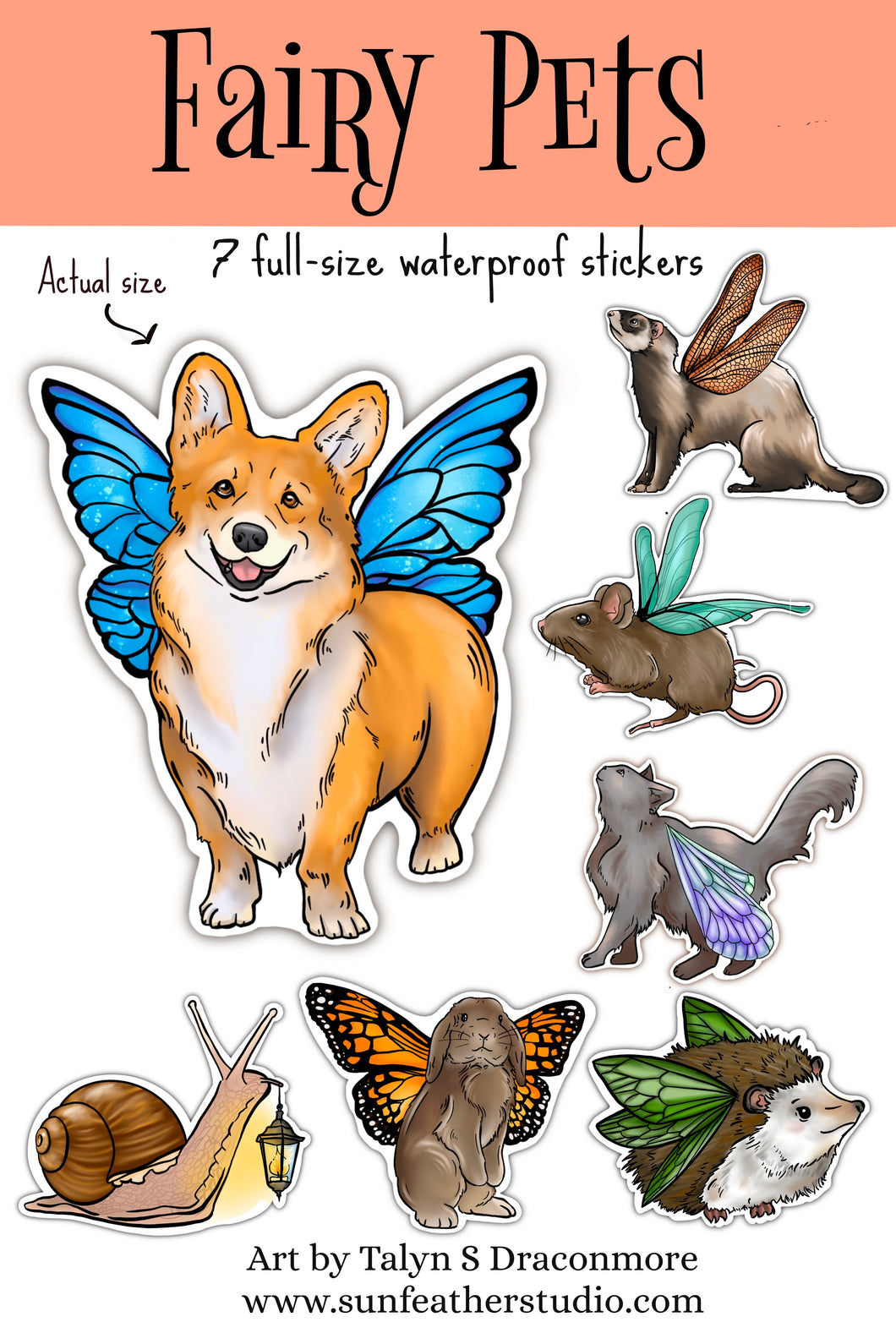Fairy Pets - Sticker Set