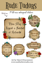 Rude Tudor - Sticker Set
