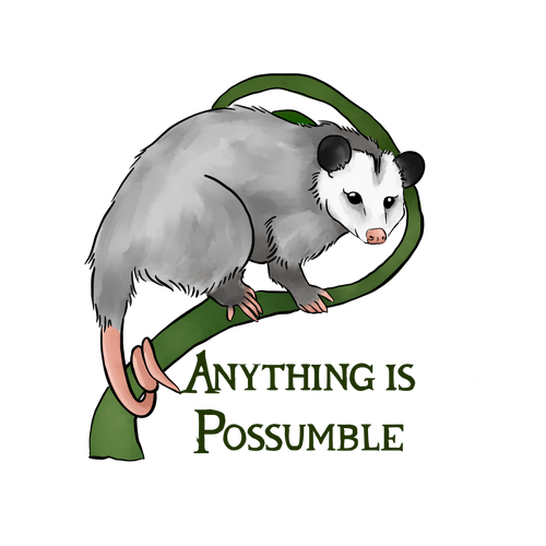 Possumble sticker