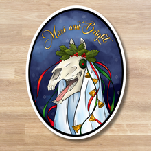 Mari Lwyd Sticker