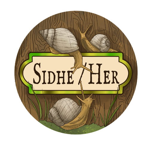 Snails! Pronoun Sticker